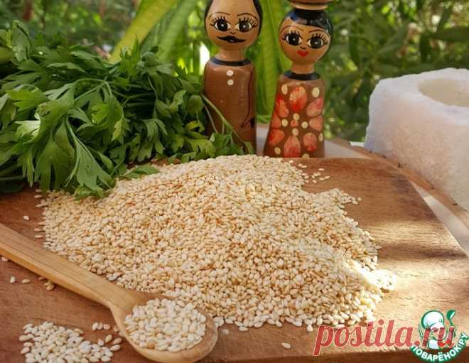 Кунжут жареный – кулинарный рецепт
