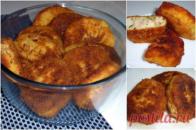 КОТЛЕТЫ ВПРОК ИЗ РУБЛЕННОГО МЯСА