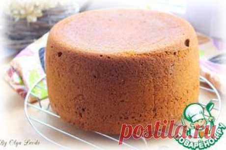 Медовый бисквит в мультиварке - кулинарный рецепт