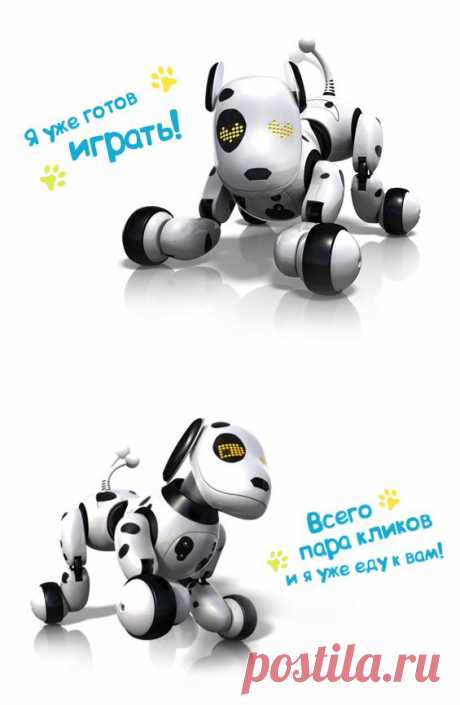 Собака робот Zoomer купить с бесплатной доставкой, интерактивная собака Зуммер по цене производителя