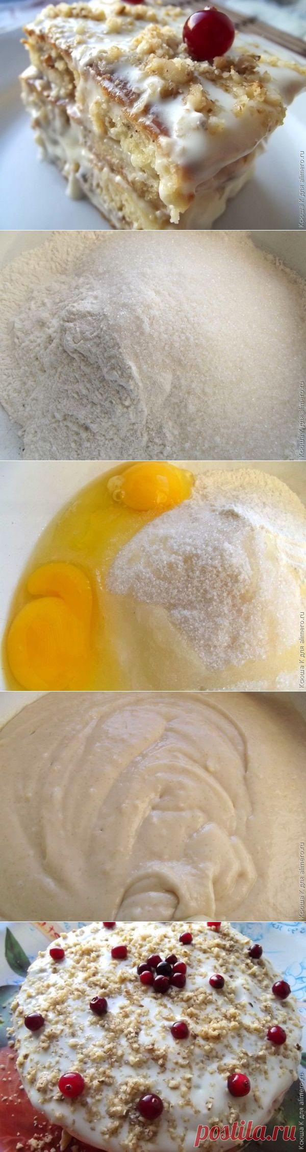 Рецепт тортика к чаю, для которого не нужна ни духовка, ни электрический ток