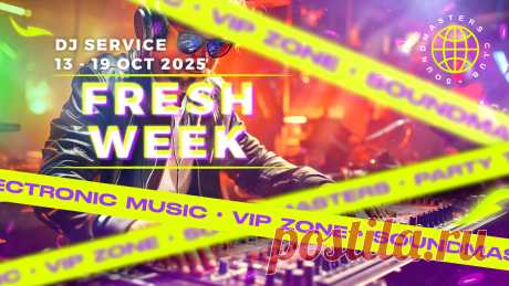 NEW - Fresh Week DJ Service 13 - 19 October 2025 | DJ | SoundMasters | Service