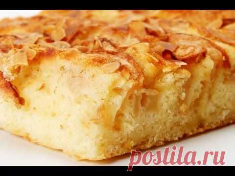 Яблочный пирог. Простой рецепт на кефире!