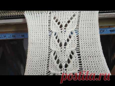 Knitting pattern in knitting machine #35 (निटिंग मशीन में निटिंग डिजाइन #35)