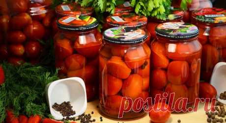 Мамины помидоры на зиму без уксуса. Так вкусно, что выпьешь даже рассол! — Мир интересного