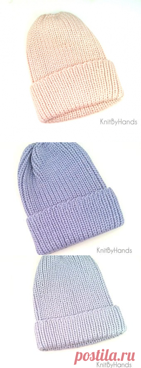 Mütze. Frauen Аutumn warme stricken Hut im freien Streifen | Etsy