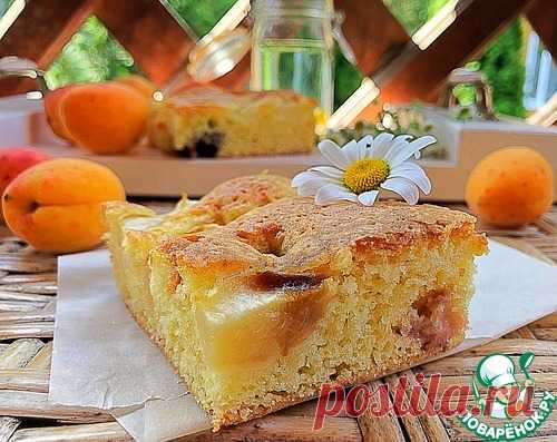 Пирог с сезонными фруктами – кулинарный рецепт