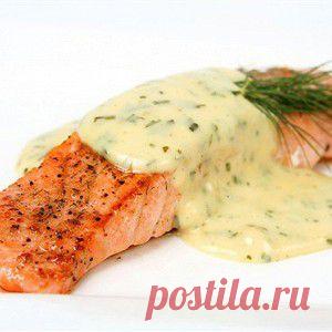 Лосось на гриле со сливочно-лаймовым соусом рецепт – основные блюда