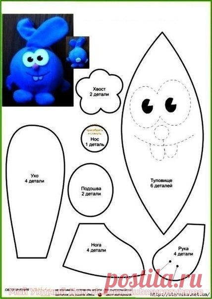 Выкройки игрушек из ткани своими руками простые | HandMade