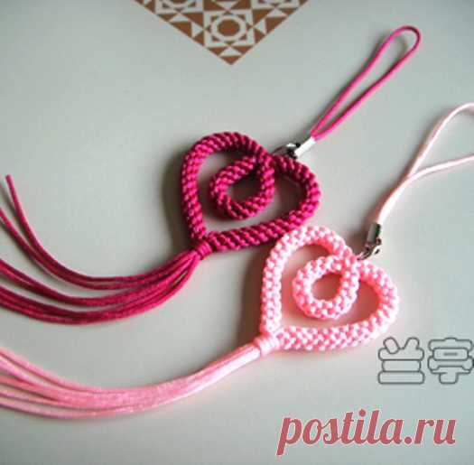 Плетем сердечко