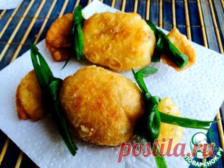 Закусочные пирожки-конфетки - кулинарный рецепт