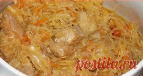 Польский бигос из свежей капусты Самая вкусная капусточка!