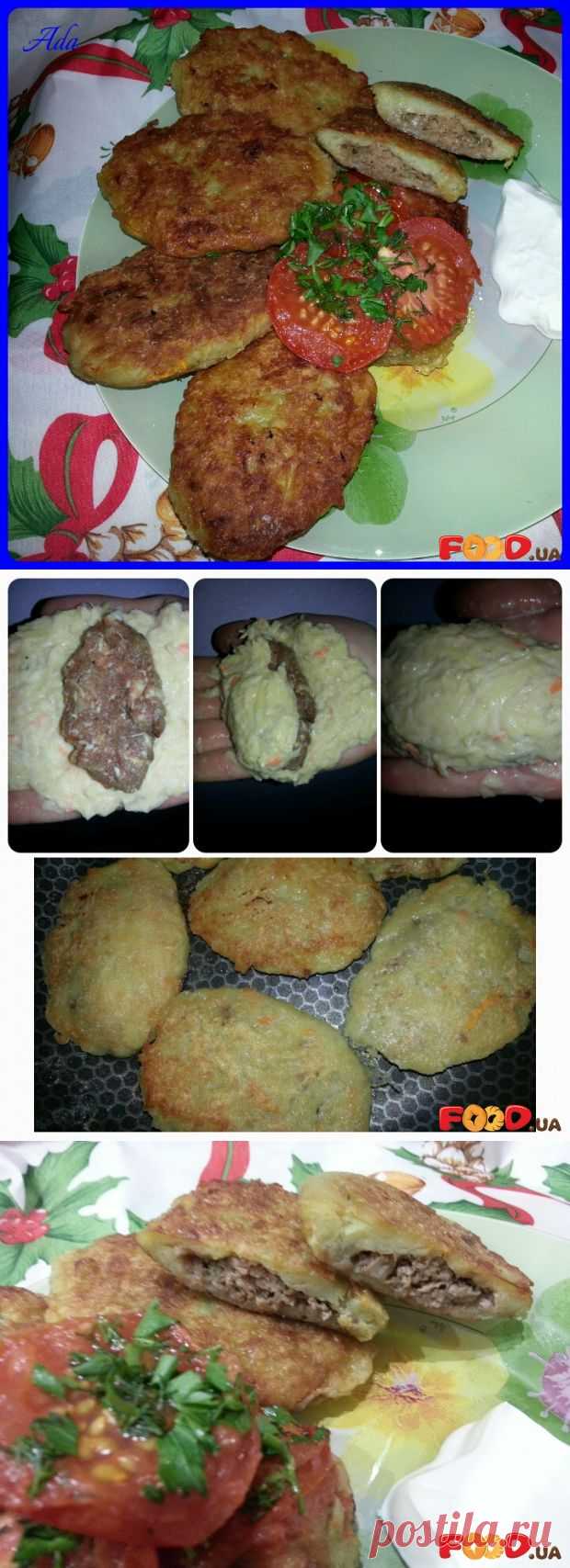 Драники с мясом