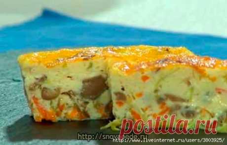 Пирог без муки - сытный завтрак, вкусный обед или незабываемый ужин!