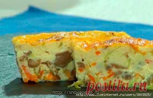 Пирог без муки - сытный завтрак, вкусный обед или незабываемый ужин!