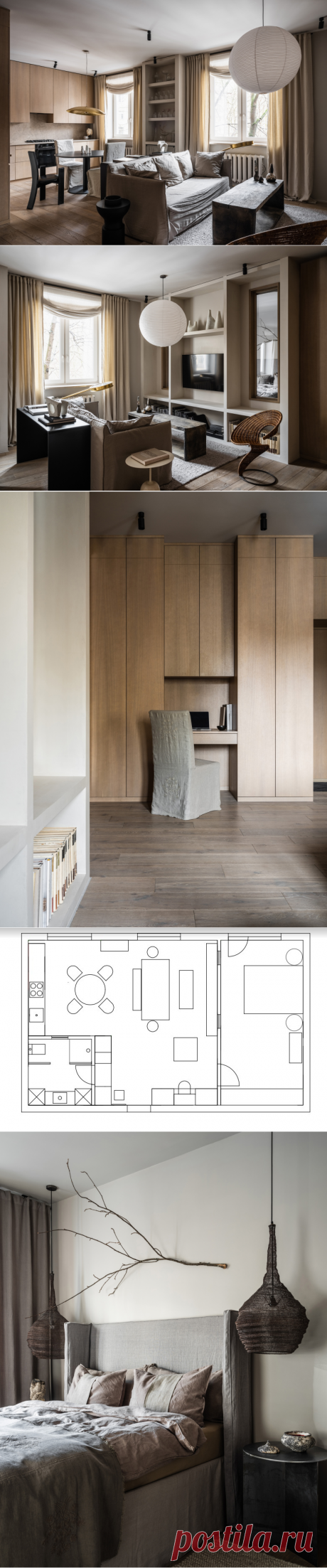 В гостях: Квартира дизайнера Анастасии Комаровой | Houzz Россия