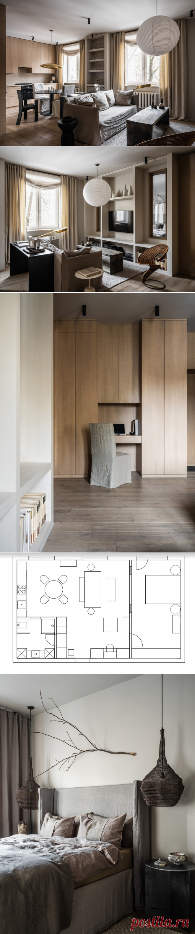 В гостях: Квартира дизайнера Анастасии Комаровой | Houzz Россия