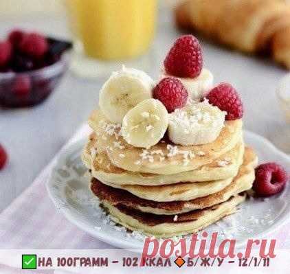 ТВОРОЖНО-БАНАНОВЫЕ ОЛАДУШКИ К ЗАВТРАКУ😋👌