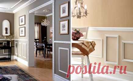 Фальшивые настенные панели: доступное оформление стен с претензией на роскошь | Домфронт