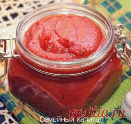 Томатный соус на зиму. Рецепты