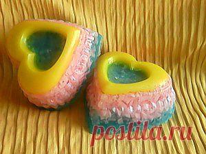 Мыльце-сердечко своими руками, МК | Само Совершенство