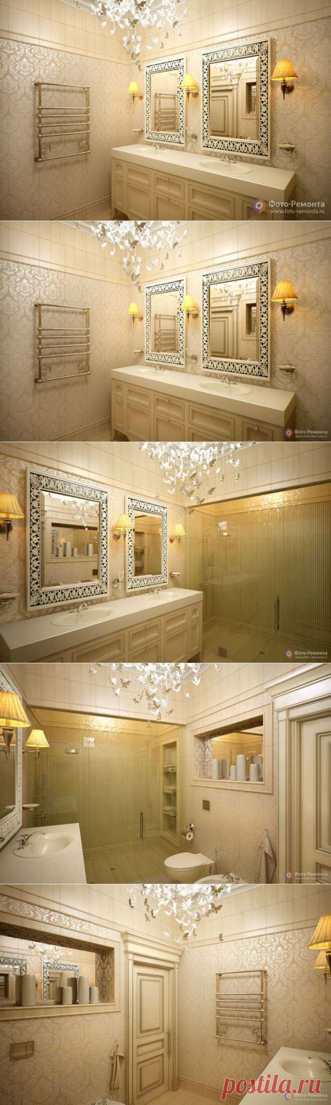 Дизайн ванной комнаты от Вячеслава Корецкого | Фото ремонта.ру - Фото дизайна интерьера квартир и домов. Ремонт, идеи для дома и оформления интерьера.