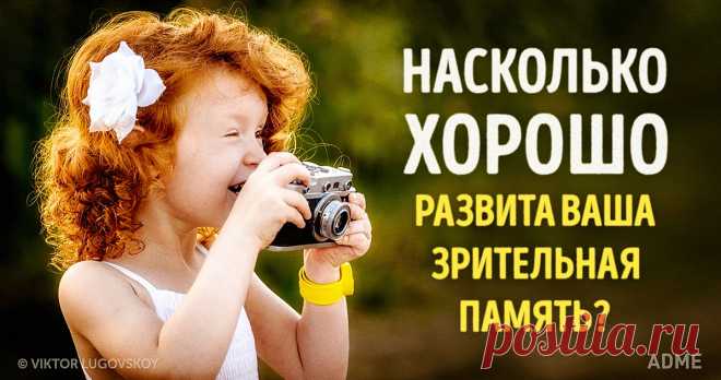 Только 1% людей может безошибочно пройти этот тест на зрительную память