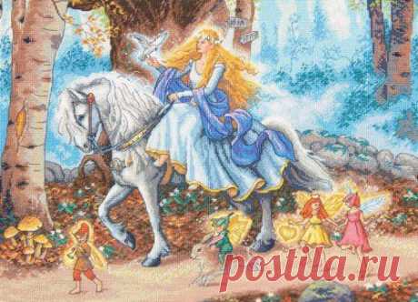 Вышивка &quot;Fairytale&quot; | Скачать схему бесплатно на сайте Stitchart.net