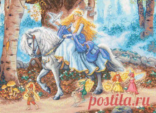 Вышивка "Fairytale" | Скачать схему бесплатно на сайте Stitchart.net