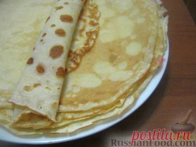 Блины на молоке, рецепты на RussianFood.com: 871 рецепт блинов на молоке Блины на молоке самые распространённые. Есть разные виды таких блинов и разные способы как сделать блины на молоке. Есть рецепт заварные блины на молоке, блины из прокисшего молока, толстые блины на молоке, блины на кефире и молоке, блины без яиц на молоке, блины на сухом молоке, дрожжевые блины на молоке и много других вариантов как делать блины на молоке. Подробней о блинах на молоке ...