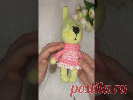 мастер класс "солнечный зайчик" крючком, 1 часть