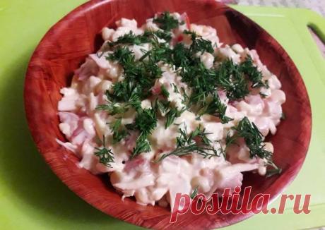 Салат из крабовых палочек Автор рецепта Лариса Андриенко - Cookpad