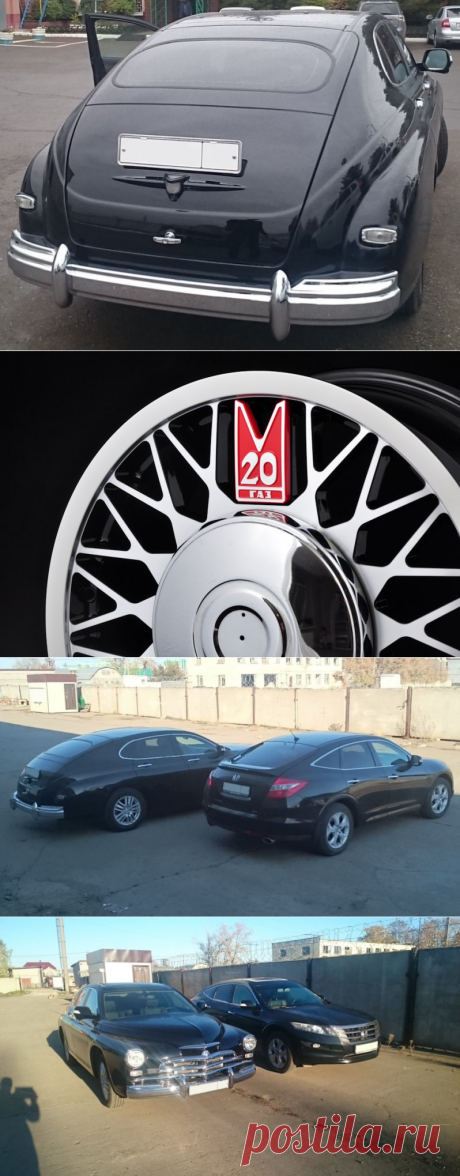 Honda Crosstour в облике ГАЗ М-20 "Победа"