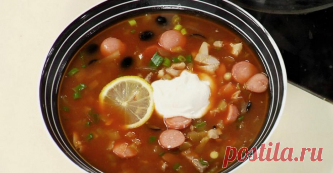 Рецепт с фото - солянка Подробный и вкусный рецепт солянки на телеканале Еда - фото, описание, видео, отзывы.