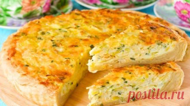 Пирог с капустой и сыром