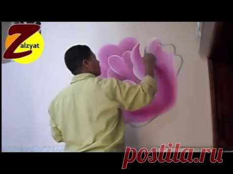 رسم وردة