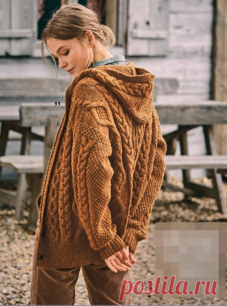 Листаем "Сабрину" № 12 за 2021, ищем интересные модели и схемы для них. Продолжение | Тепло о вязании | Дзен