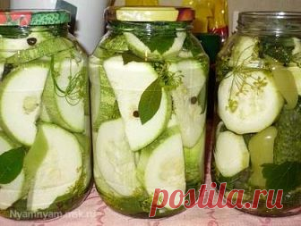 Рецепты из кабачков на зиму