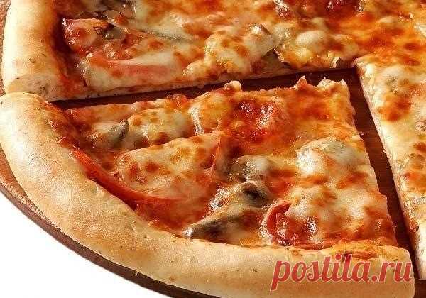 Как приготовить куриная пицца с грибами  - рецепт, ингредиенты и фотографии