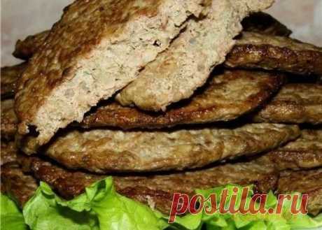 Печеночные котлеты с рисом