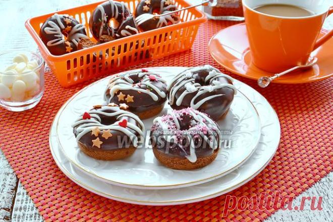 Шоколадные пончики рецепт с фото, как сделать шоколадные пончики на Webspoon.ru