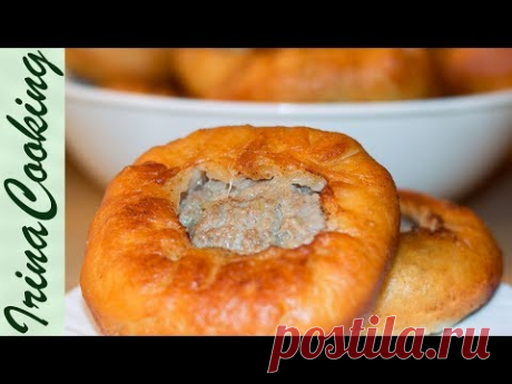 БЕЛЯШИ С МЯСОМ. Дрожжевое тесто для беляшей | Belyash (Meat Pie). Yeast dough for belyash - YouTube