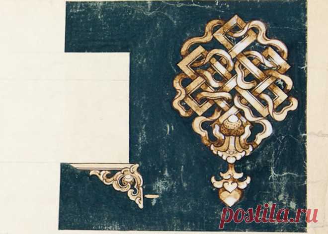 этнические орнаменты » Традиционный монгольский орнамент