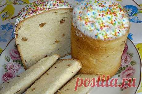 Кулич пасхальный. Рецепт приготовления