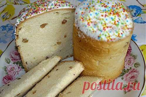 Кулич пасхальный. Рецепт приготовления