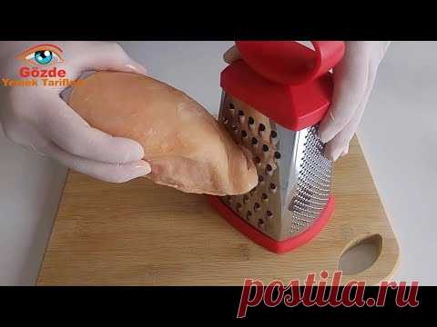Натрите замороженную куриную грудку – вы влюбитесь в этот рецепт!