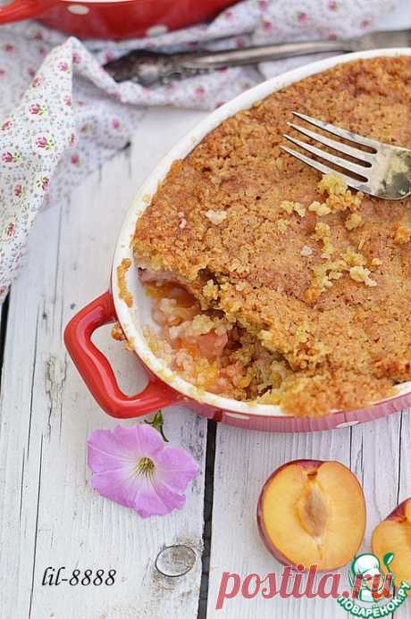 Фрукты под овсяной шапкой - кулинарный рецепт