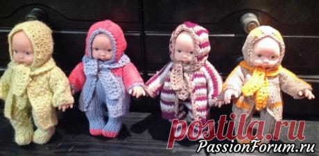 Бабушка поиграла в куколки - запись пользователя Мила в сообществе Мир игрушки в категории Разнообразные игрушки ручной работы