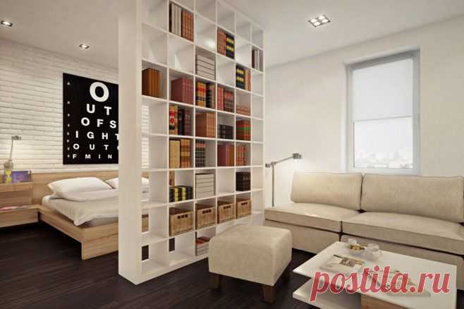 Пространство небольшой квартиры или студии — Роскошь и уют