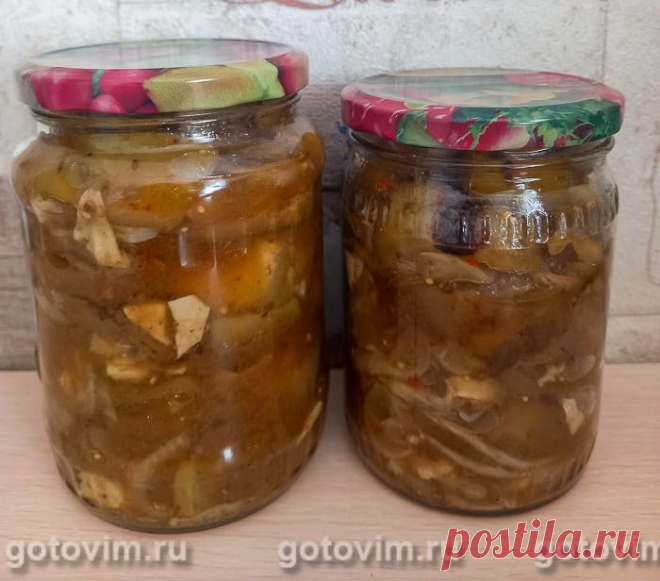 Маринованные баклажаны со вкусом шашлыка на зиму. Рецепт с фото Маринованные баклажаны, которые на вкус получаются не хуже шашлыка, не оставят никого равнодушными. Овощи после приготовления становятся сочными, мягкими и очень ароматными. Благодаря легкой обжарке и добавления готовой смеси пряностей, баклажаны действительно чем-то напоминают на вкус жареное мясо. Такую закуску можно есть сразу после приготовления или закатать на зиму.

